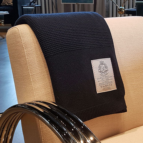 Плед &laquo;Armani Voyage&raquo; (т.синий)