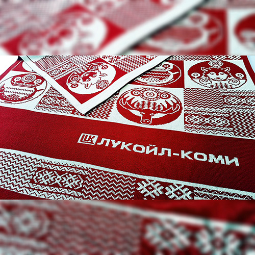 Плед ‘Лукойл Коми’
